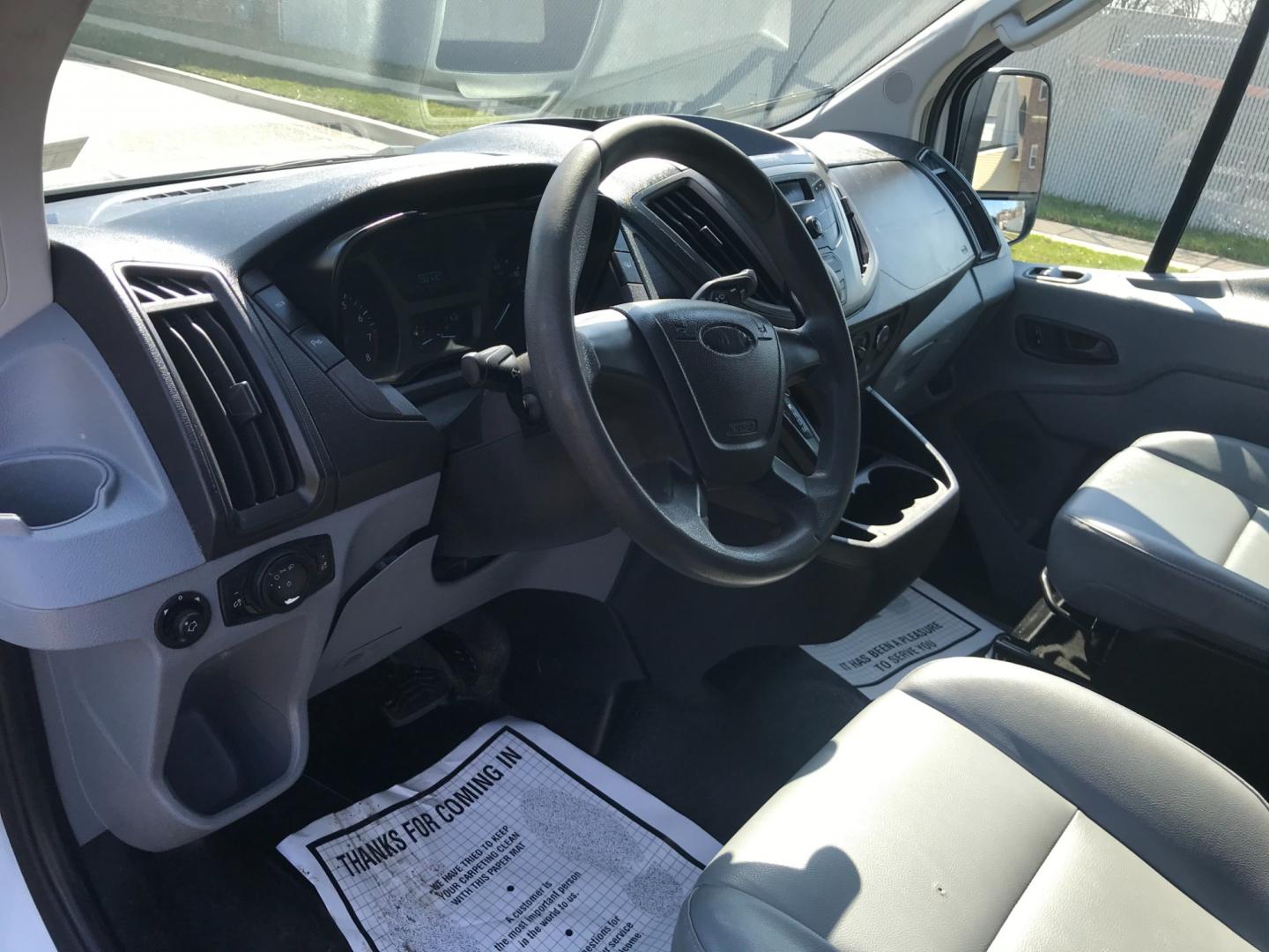 2016 White /Gray Ford Transit 150 Low Roof (1FTYE1ZM0GK) with an 3.7 V6 engine, Automatic transmission, located at 577 Chester Pike, Prospect Park, PA, 19076, (610) 237-1015, 39.886154, -75.302338 - Photo#10